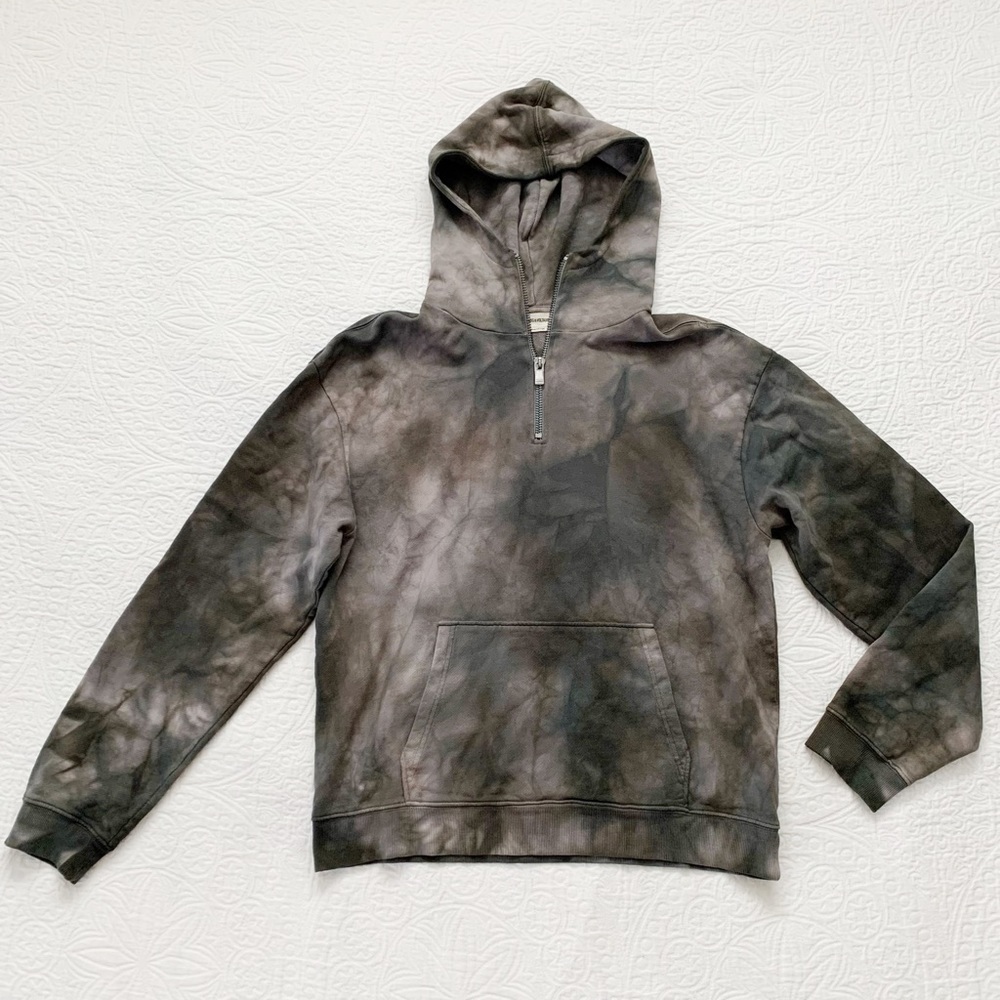 RARE🔥 Zadig & Voltaire Storm Cotton Tie-Dye Hooded Concert‎ Sweatshirt